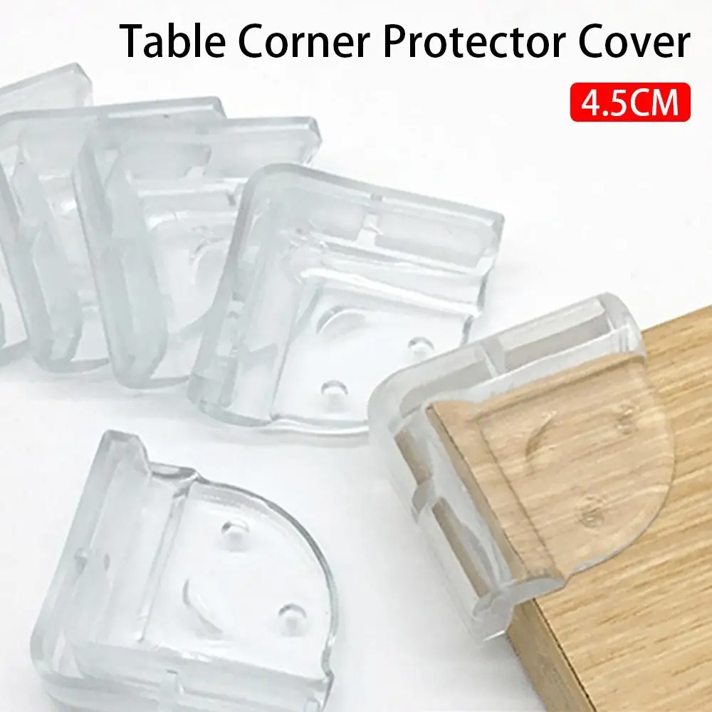 1Pcs Edge Corner Table Corner Protective Cover Transparent PVC Corner Protector Soft Baby Child Security