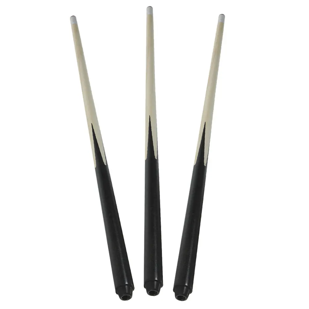 

3Pcs Pool Cue for Mini Wooden Short Design Billiard Cue Stick Easy Storage Beginner Pool Accessory Billiard Accessory
