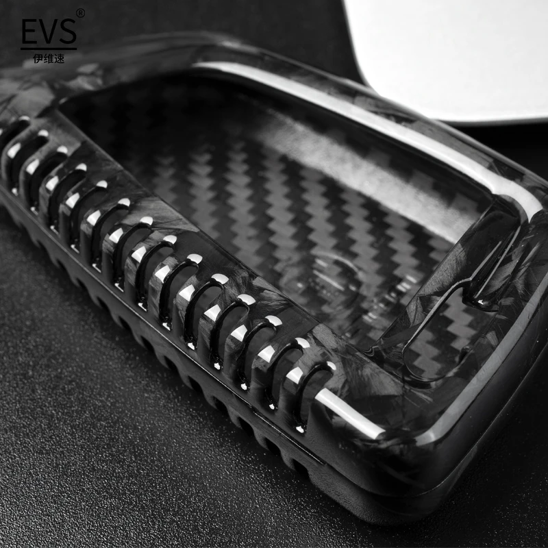 Carbon Fiber Car Key Case Fit For BMW 2 5 6 7 Series X1 X2 X3 X5 X6 Smart Remote Shell Auto Car Remote Accessory