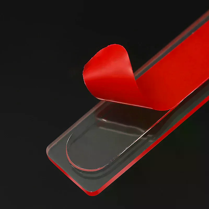 24/40Pcs Klar Nagel Klebeband Falsche Nägel Display-ständer Kleber Aufkleber doppelseitig Eingefügt Maniküre Praxis Zeigt werkzeuge