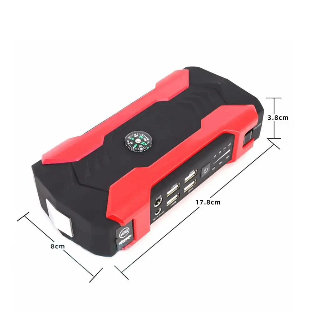 Jump Starter Power Bank 12V Power Bank Car Battery Jump Starter And Air Pump Led Car Jump Starter 10000 MAH 800A