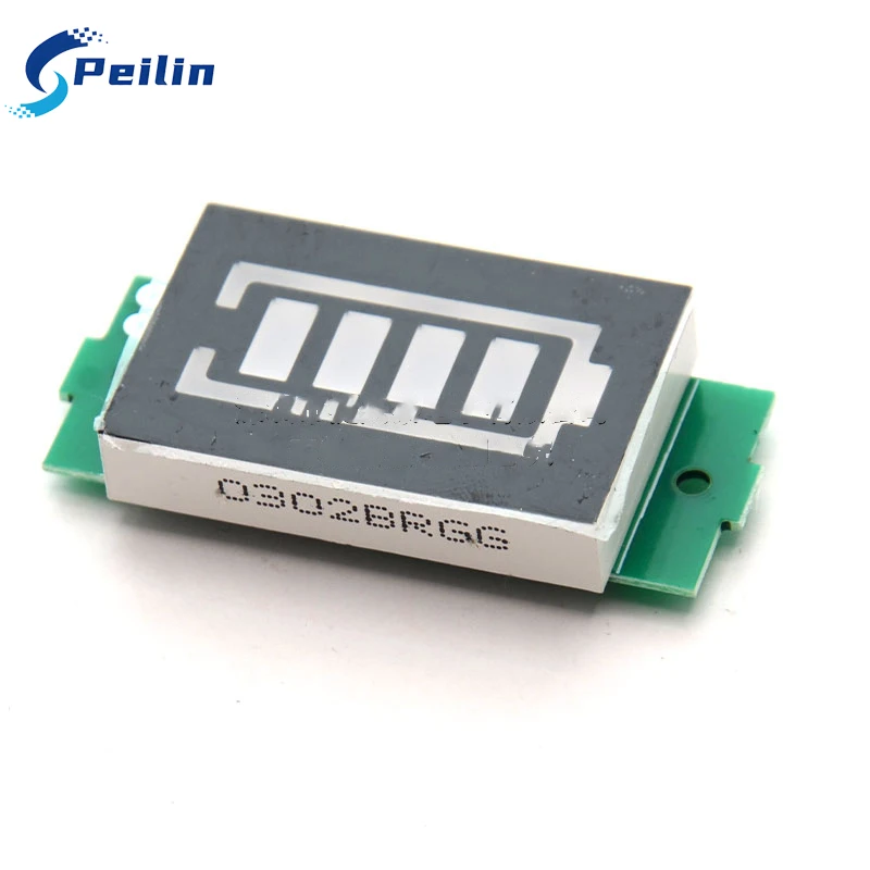 

1/2/3/4/6/7/8S lithium battery level meter display module three string LED lithium battery pack indicator light board