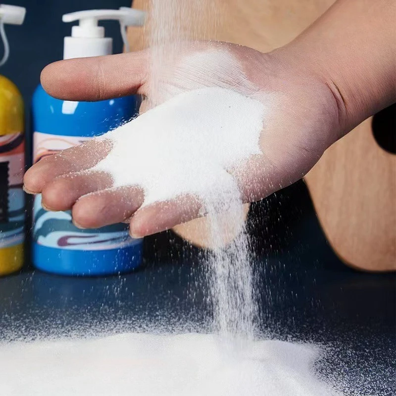500g Snowflake White Acrylic Texture Painting Quartz Sand Drawing Sand Creative Painting Mechanism Particle Sense