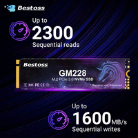 Bestoss SSD M2 NVMe Gen3 512GB 256GB 1TB 2TB SSD M.2 2280 PCIe 3.0 Hard Drive Disk Internal Solid State Drive for Laptop Desktop