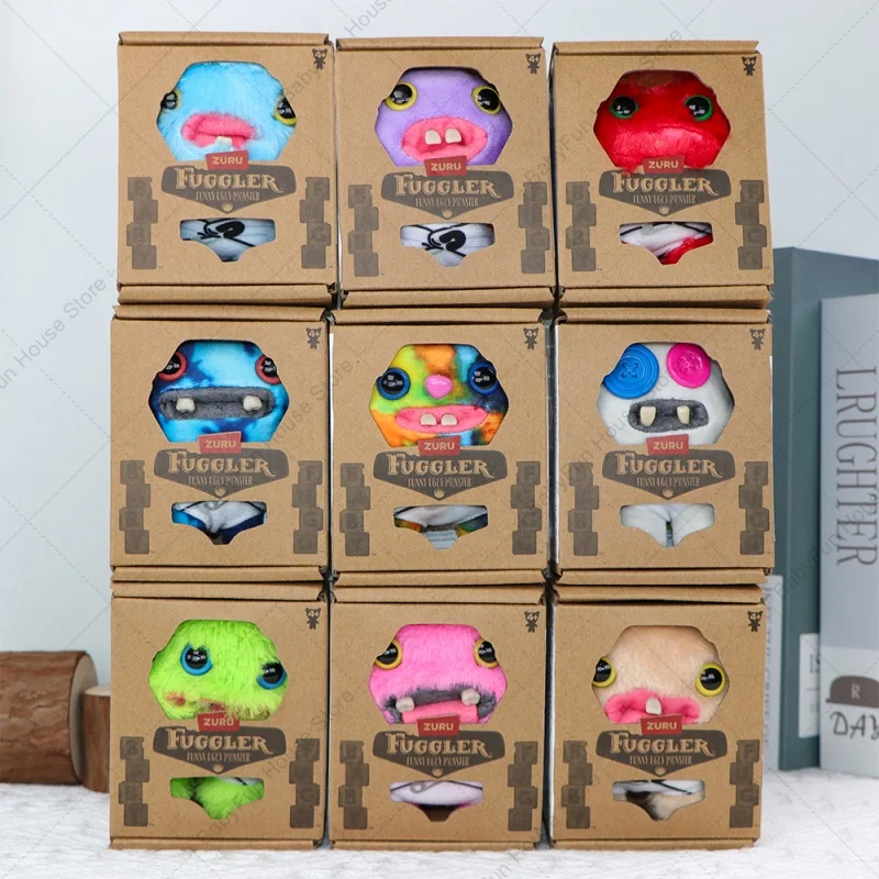 Fuggler Lustige hässliche Zähne Monster Plüschtiere Süße Baby Fuggs Screech Oogah Boogah Mr Needles Peluche Puppen Geburtstagsgeschenk Kinder