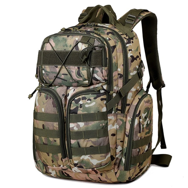 Nesitu Large Capacity 14 15.6 16'' Laptop Women Men Backpack Camping Duffel Climbing Travel Bag Military Tactical Rucksack M089
