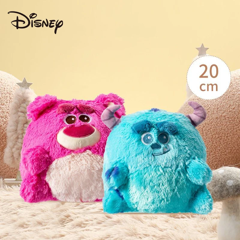 Peluche Disney Pixar Harvey Bear Lotso Monsters University, 20cm, jouet Kawaii pour chambre à coucher, oreiller en peluche pour canapé, cadeau pour enfants