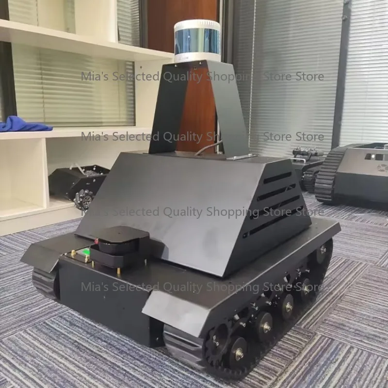 TS5.0 Rubber Steel Wheel Chassis Price Agricultural Unmanned Vehicle Sprayer UGV Tracked Tank Chassis