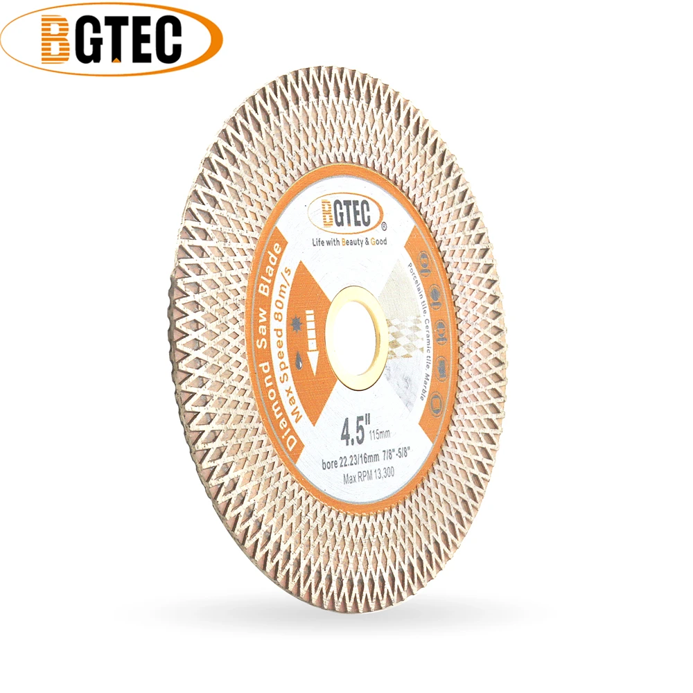 BGTEC – disque de coupe en diamant 4.5 \