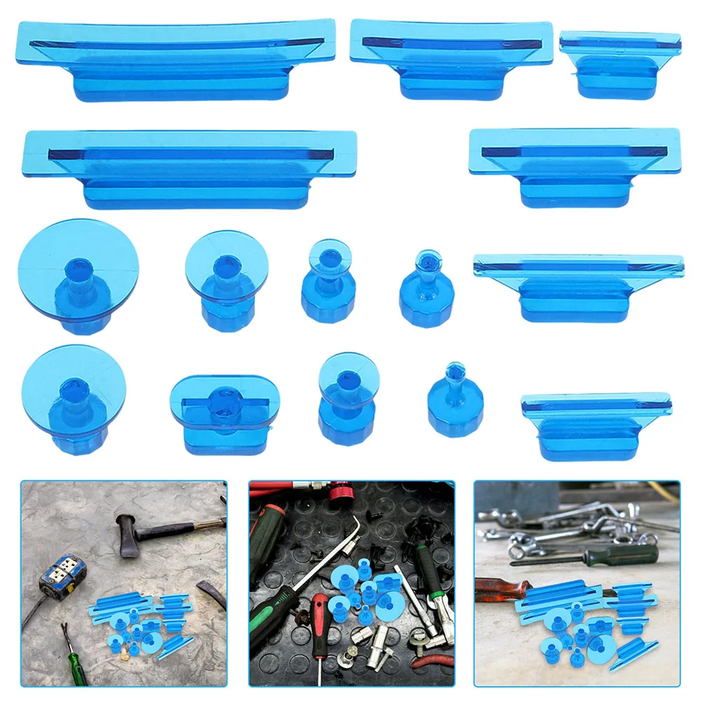 30 Pcs Auto Repair Tool Set Car Dent Reflector Reflection Line Board Tools Plastic Bumper Puller Tabs Pulling Kit