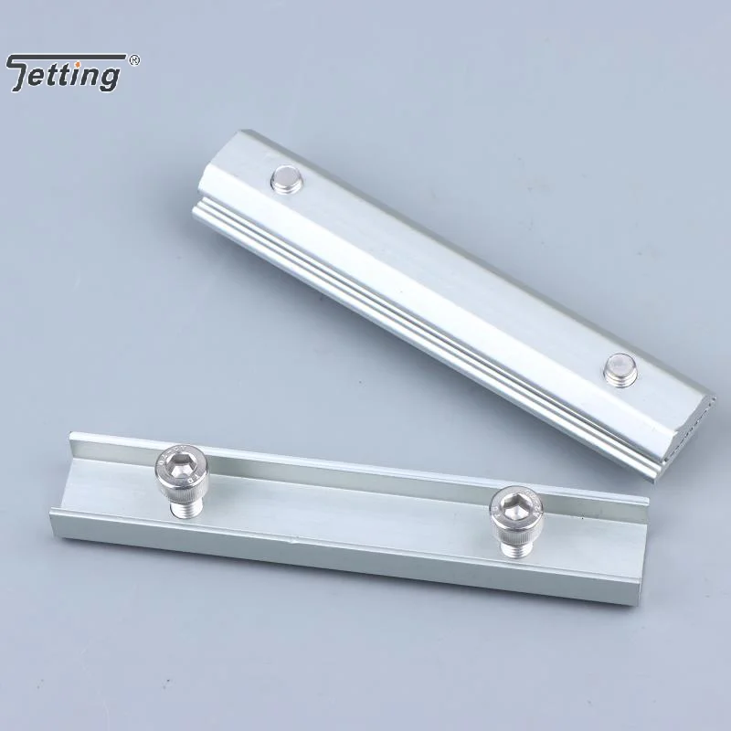 Solar Module Rails Profile Connectors Aluminium Mounting Connection Photovoltaic Bracket Guide Rail Connector