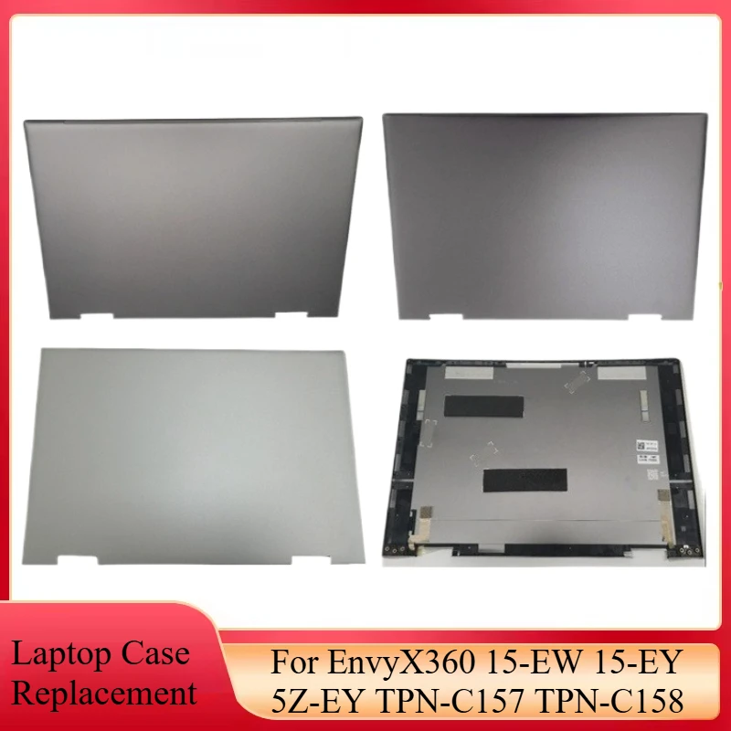 

Laptop LCD Back Cover For Envy X360 15-EW 15-EY 5Z-EY TPN-C157 TPN-C158 Screen Case Top Notebook PC Housing Shell Silver Grey
