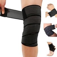 1 Pc 40/70/90/120/180cm Elastic Breathable Sports Wrist Knee Ankle Elbow Calf Arm Band Brace Support Wrap Compression Bandage