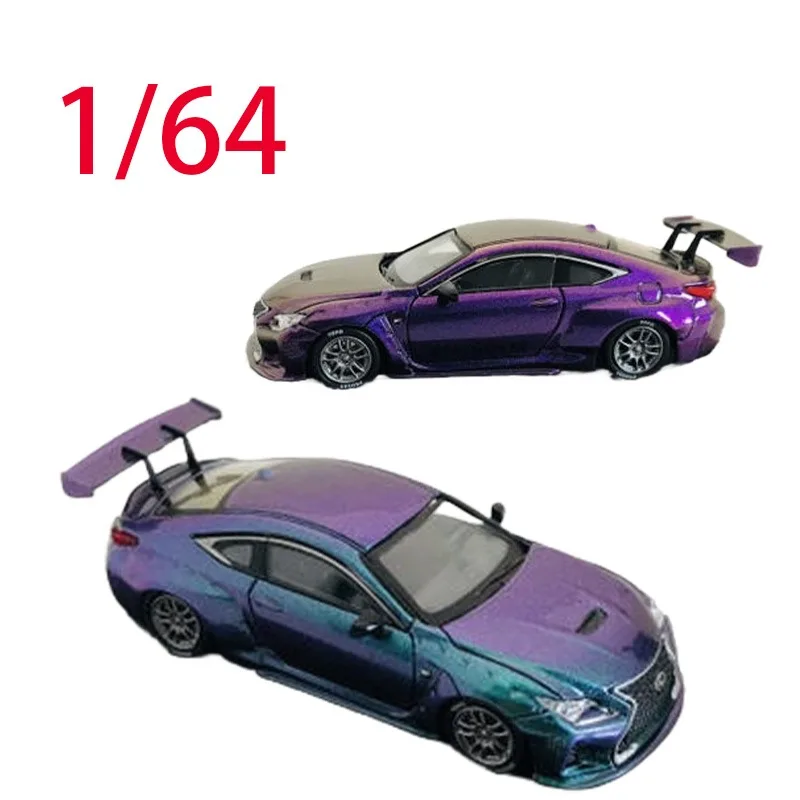 

TM Diecast 1/64scale Lexus Alloy Car Model Lexus RCF Play Vehicles Toys for Boys Original Box Collection Display