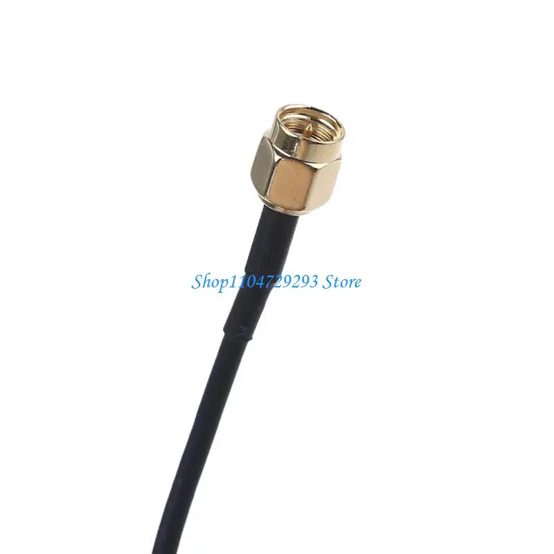 Y2GD 78M-1GHz Frequency Receive 137MHz Positive V Horn Antenna Rod V-dipole SMA Cable
