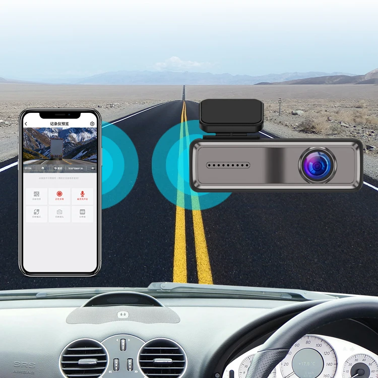 Mini Convenient Universal Dashboard Camera Dvr Wireless App or Vehicle Screen Control Car Black Box, Advanced Agent
