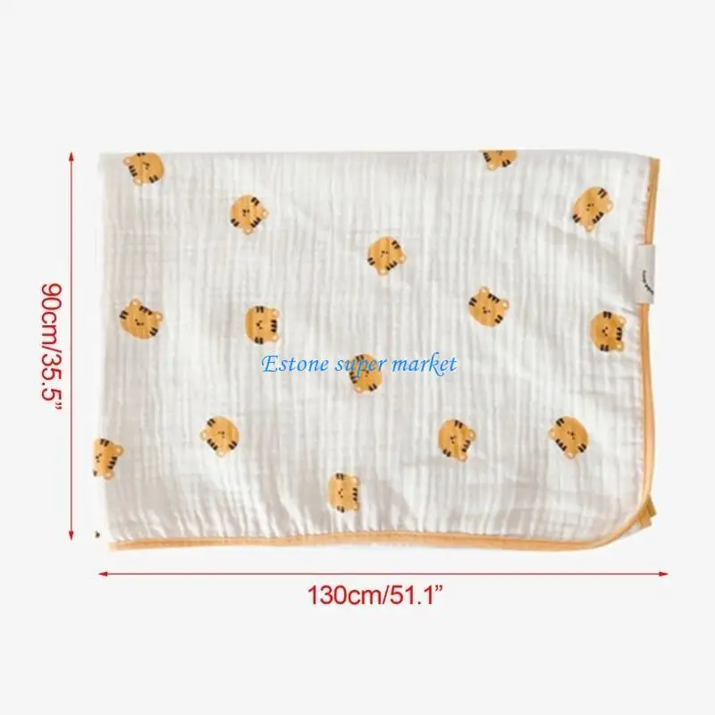 090B حديثي الولادة دش التفاف بطانية القطن قماط بطانية 2-layer منشفة الاستحمام الرضع الفراش التبعي