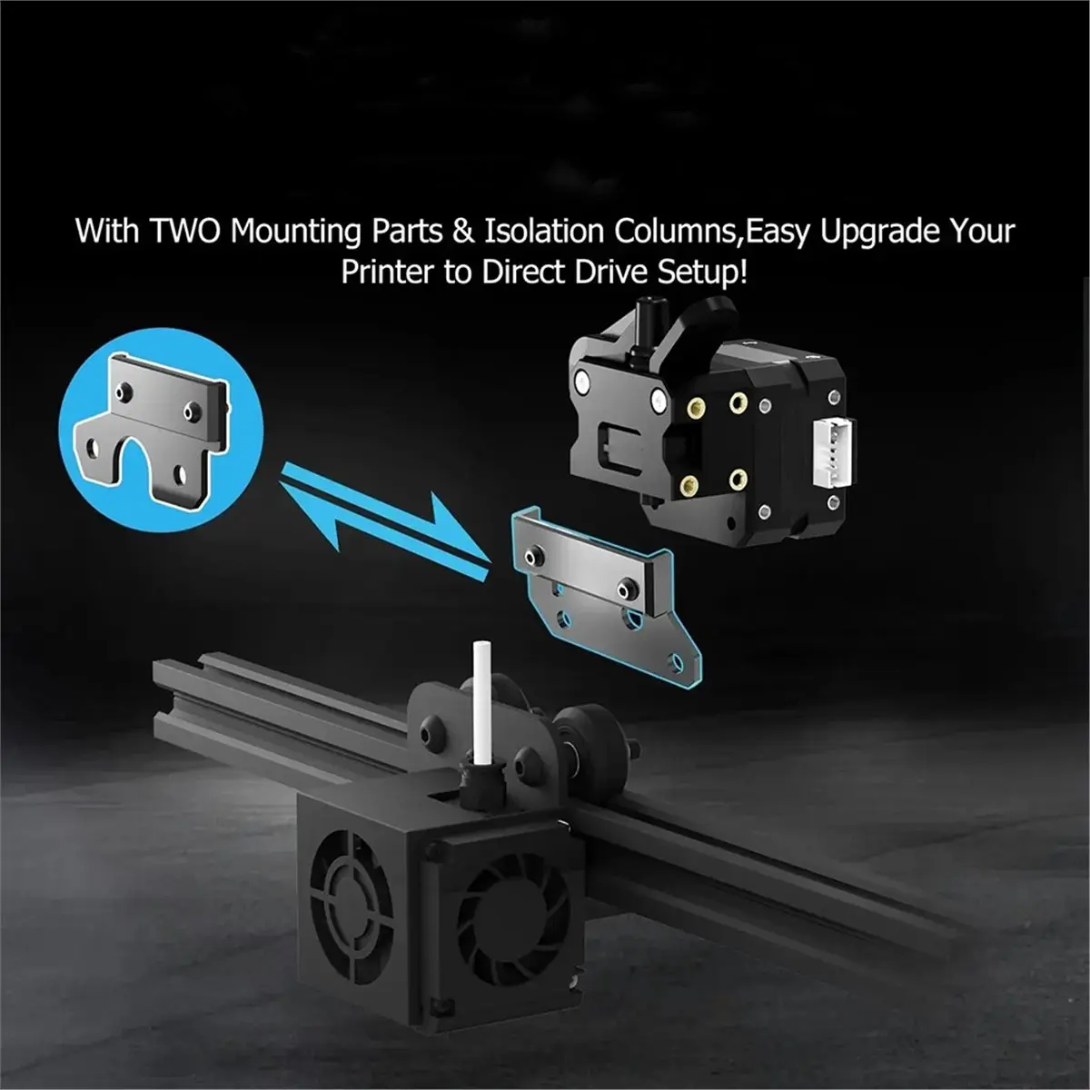 Sprite Extruder SE 3.5:1 Dual Gear Upgrade for 3/ 3 Pro/ Pro/ 5 Plus/-10