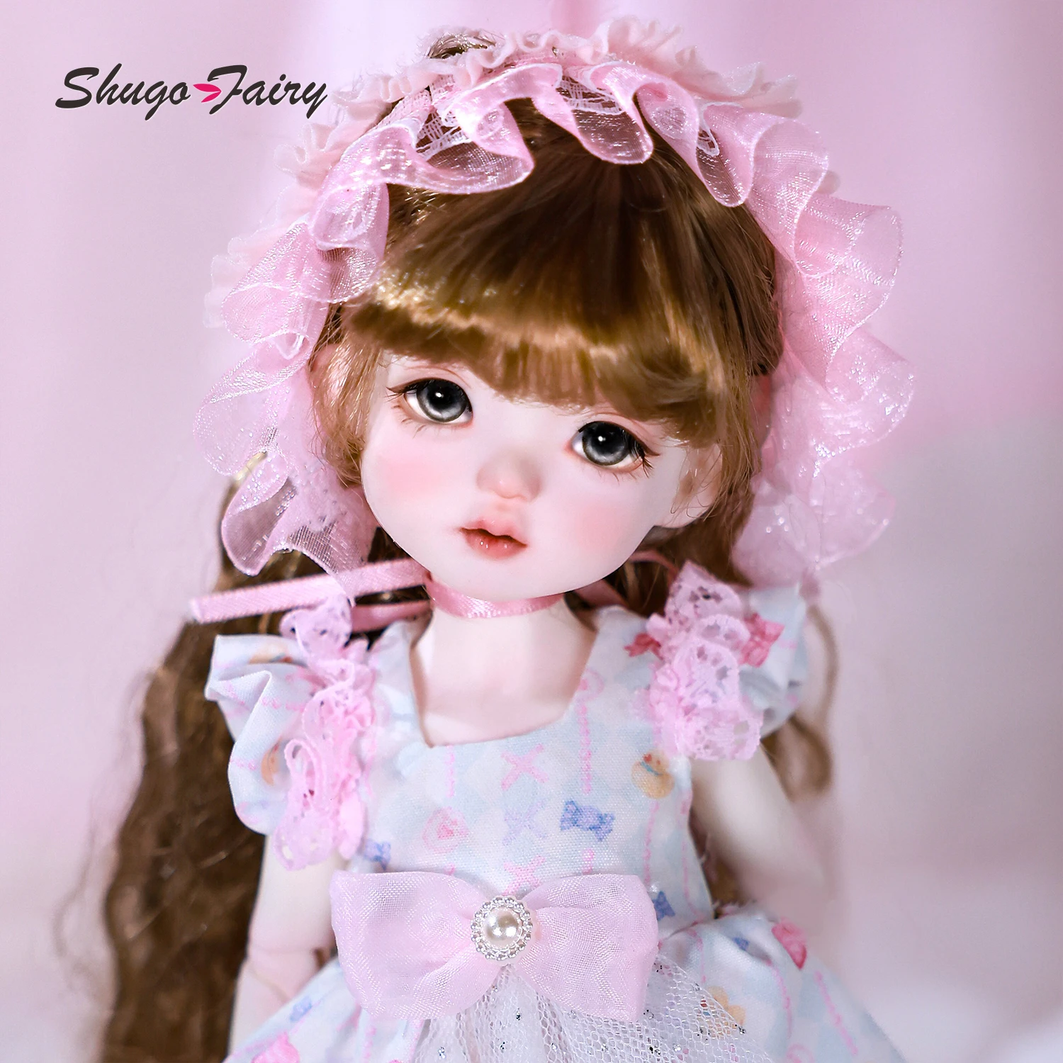 ShugaFairy Thea B Ball Jointed Doll 1/6 Fullset Resin BJD Round Face Sweet Pink Lolita Fairytale Amusement Princess Doll Toy