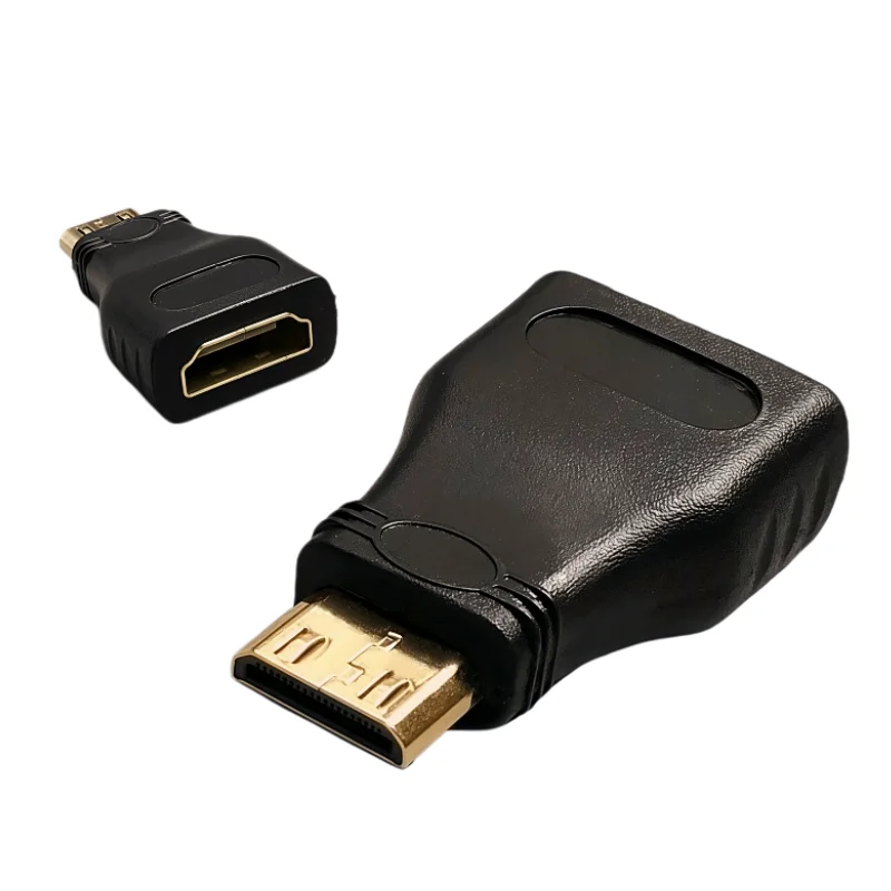 1pc 1080P Mini HDMI-Compatible Converter Cable Adapter Standard to HDTV for Notebook Computer Camera Projector-Extend HDTV Cable
