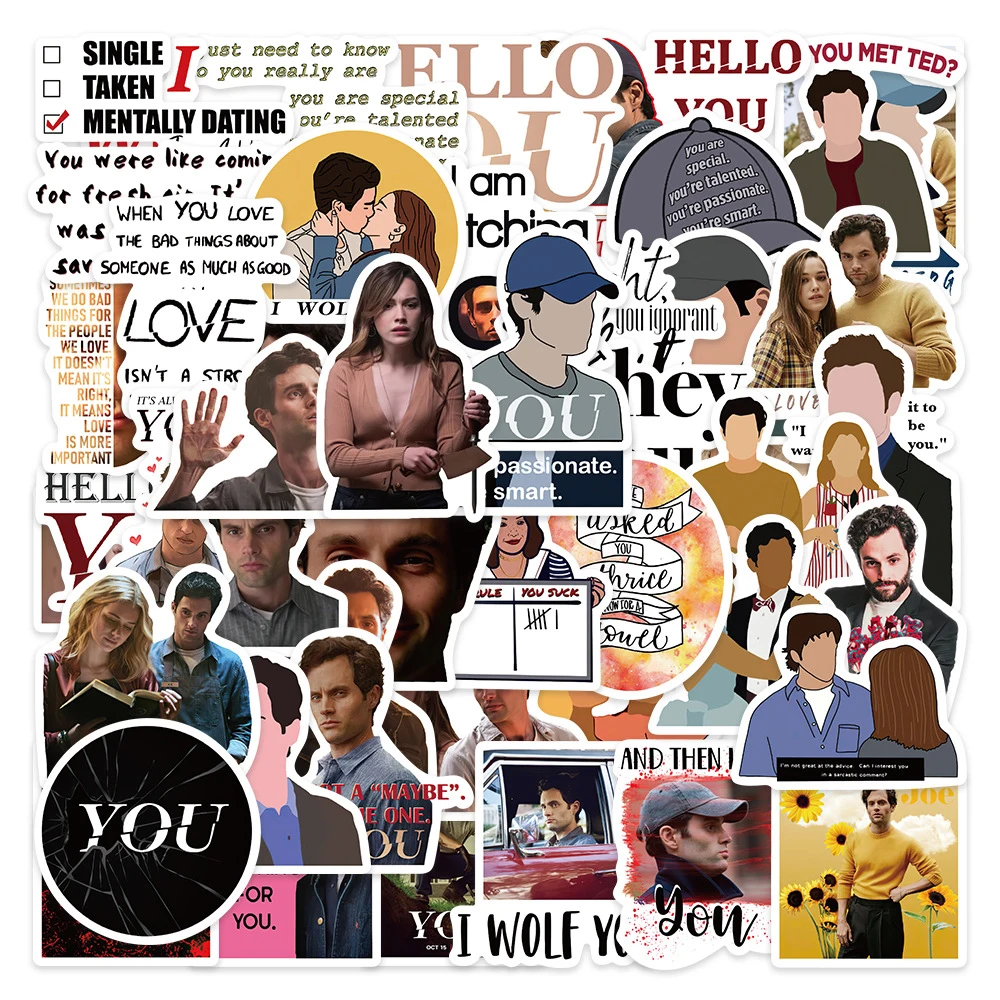 10/30/52pcs Thriller Serie TV VOCI Adesivi Cool Cartoon Decalcomanie Decorazione FAI DA TE Notebook Telefono Del Computer Portatile Impermeabile Graffiti adesivo