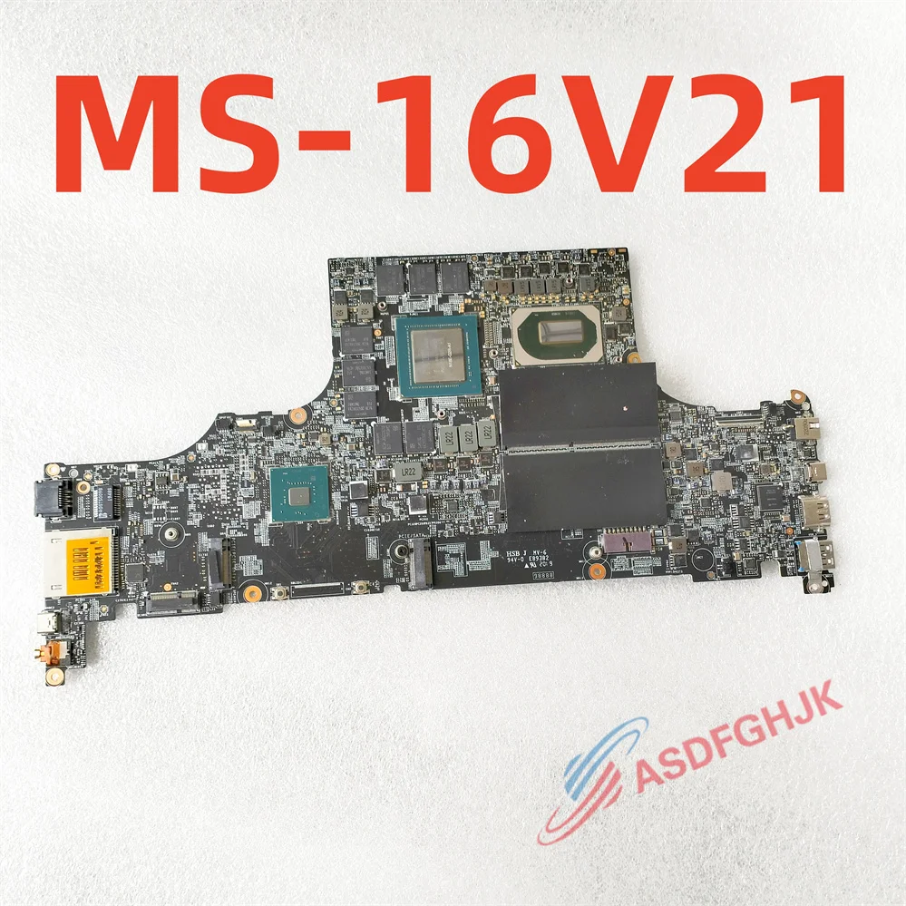 MS-16V21 FOR MSI CREATOR 15 MS-16V2 LAPTOP MOTHERBOARD WITH I7-10875H AND RTX2070M TEST OK