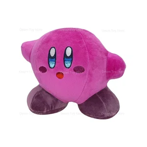 Kawaii -Star Kirby Plüschspielzeug für Kinder, 9 Stile, Grau, Geist, Rosa, Blau, Grün, Rot, beste Weihnachtsgeschenke, Geburtstag 6 Hauptverkäufe Pelucia Ghost - №4