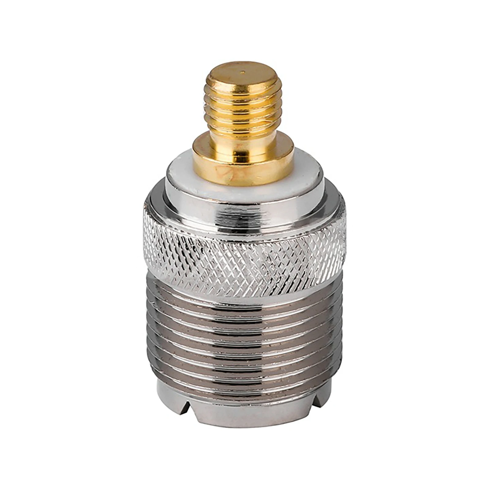 27mm UHF SO239 Connector For Motorola GP328 Walkie Talkie Car Antenna RF Coaxial Connector Adapter UHF SO239 Female to Flat M6