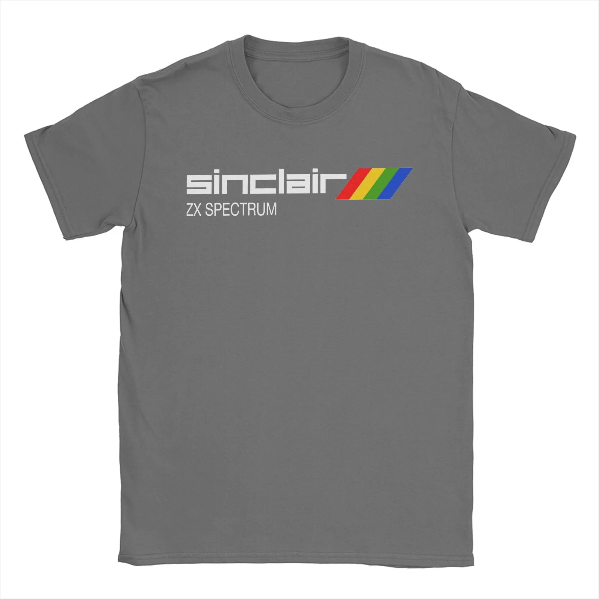 Sinclair ZX Spectrum T Shirt for Men 100% Cotton Vintage T-Shirts Crew Neck  Tees Short Sleeve Clothes Birthday Gift