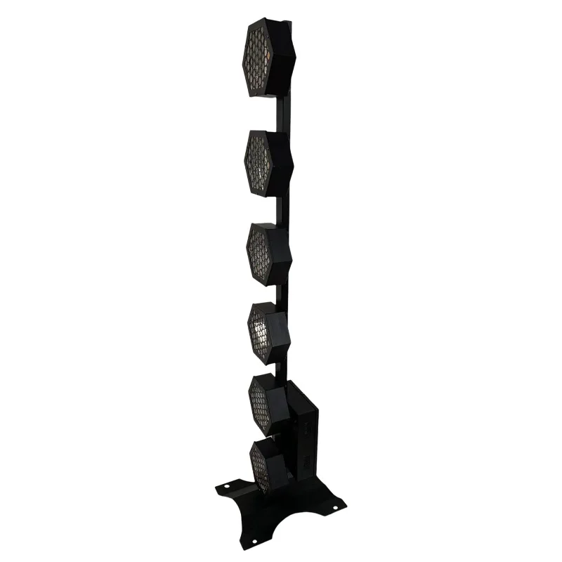 Stage light performance LED 6 60W pixel retro flash light live bar atmosphere rendering light