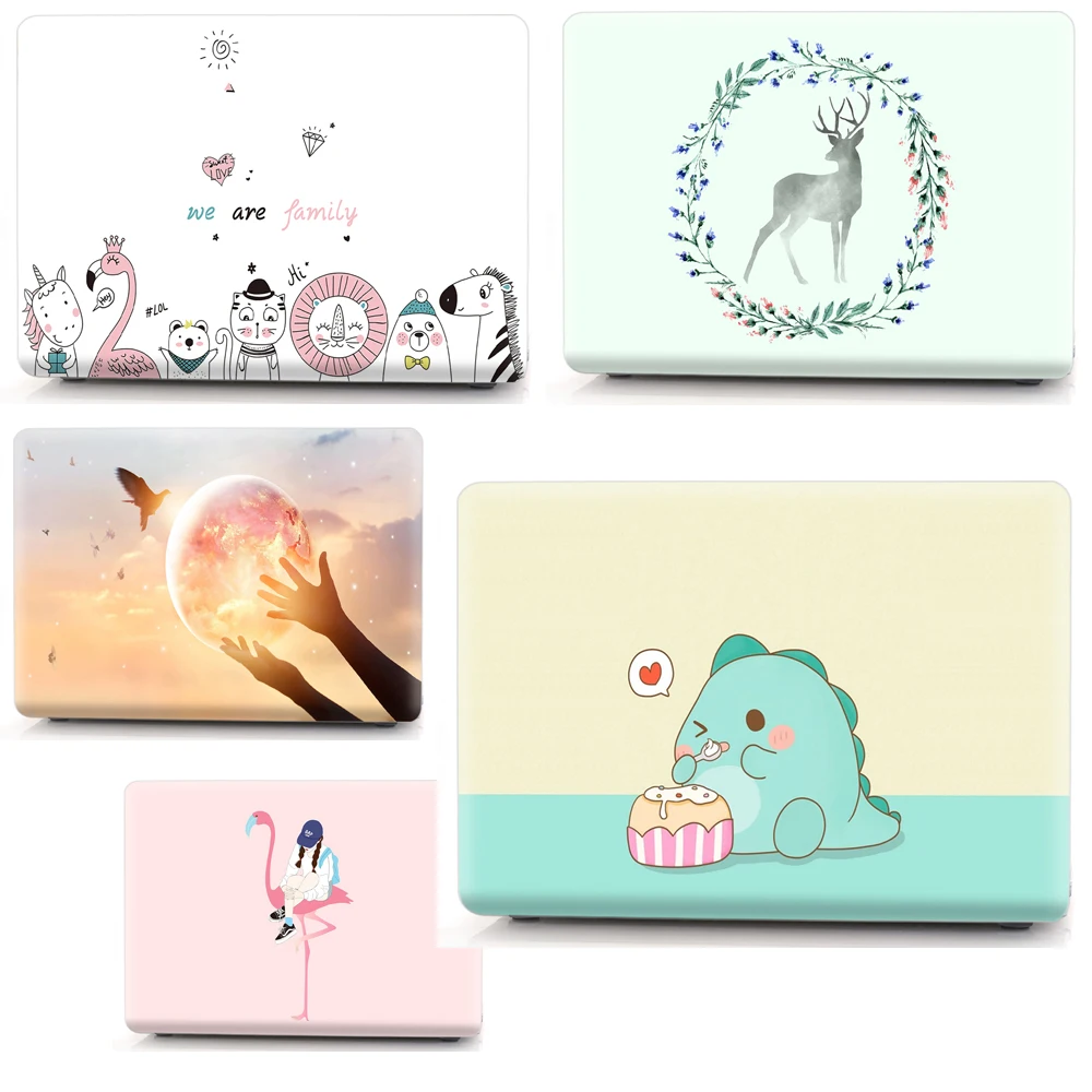 غطاء واقٍ مزخرف لهاتف ماك بوك اير M4 M3 2025 13 14 15 كمبيوتر محمول فوندا لماك برو 16 A2338 A2485 A3241 A3240 Chromebook