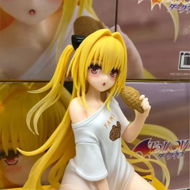 

[Original Genuine] In Stock Taito To Love-Ru Darkness Desktop Cute Golden Darkness Room Wear Ver Figure Model Collector Figurine