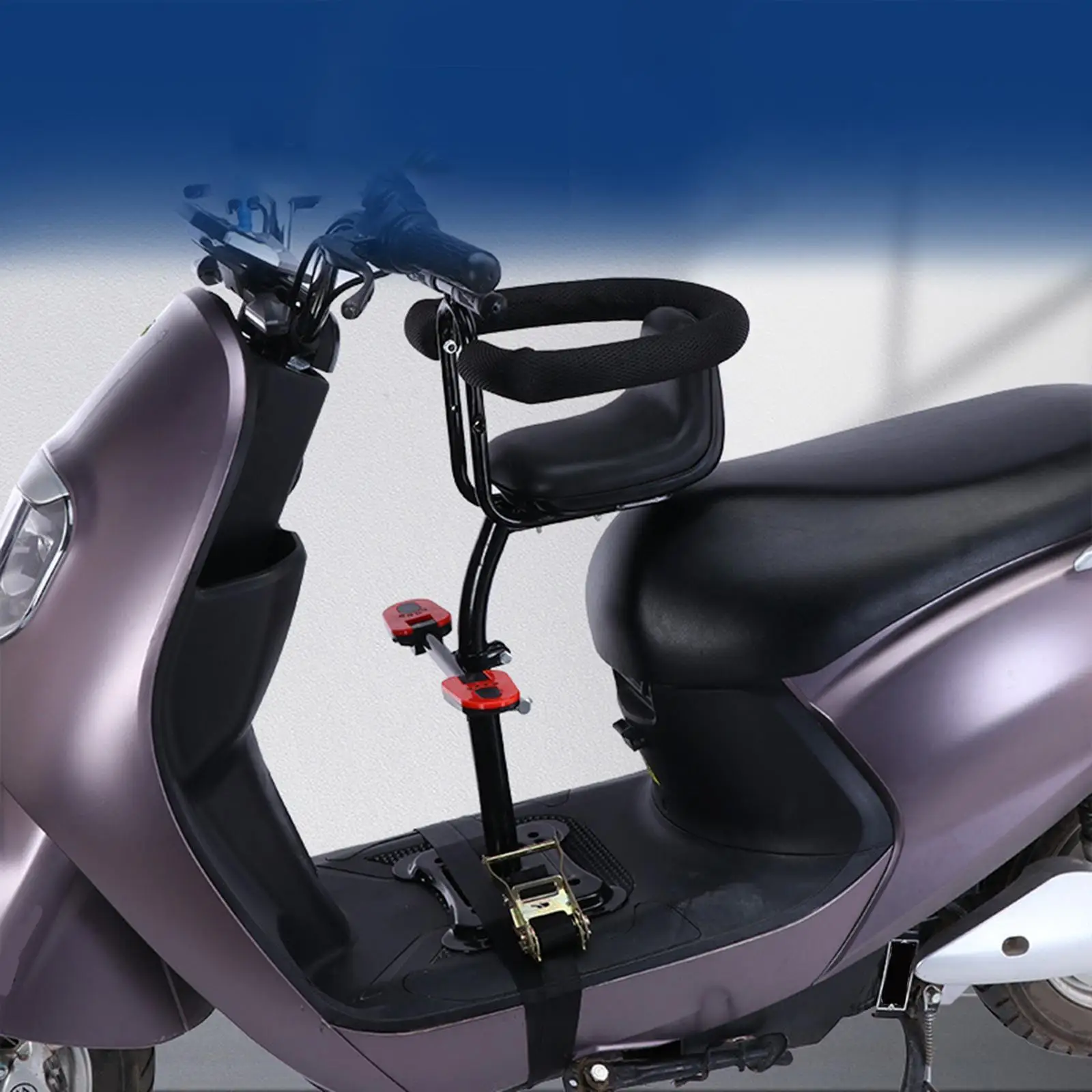 

Electric Bike Child Seat Easy to Install Accessory Outdoor Sports Adjustable Height Comfort Scooter Kids Seat Children Carrier