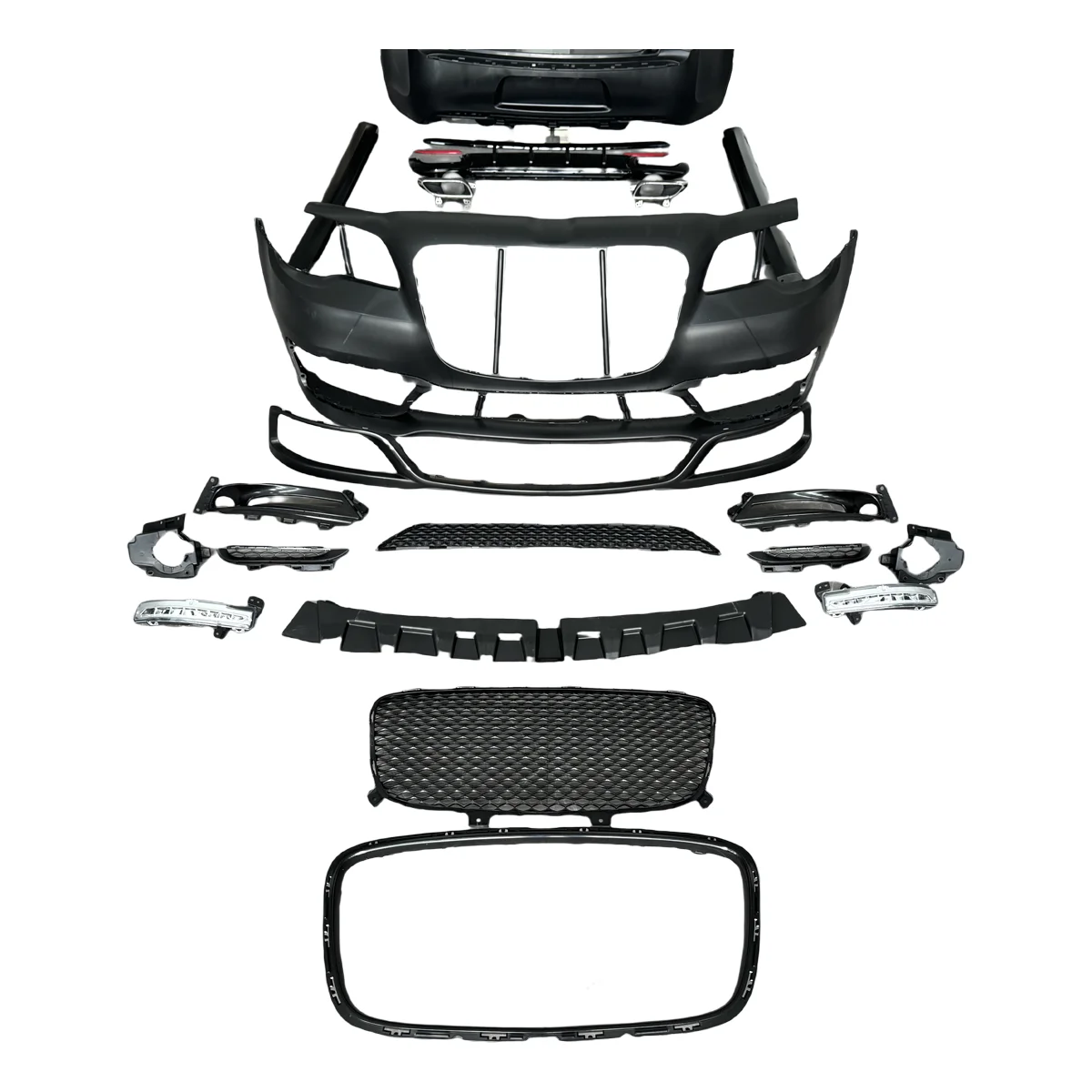 

Factory Direct Auto Car Bumper Grille Body Kit for Chrysler 300c 2015-2025 Comprehensive Coverage for All Years Exclusive for