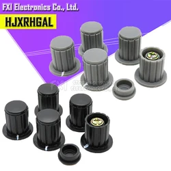 5PCS Grey / Black knob button cap is suitable for high quality WXD3-13 WXD3-12 - turn around special potentiometer knob