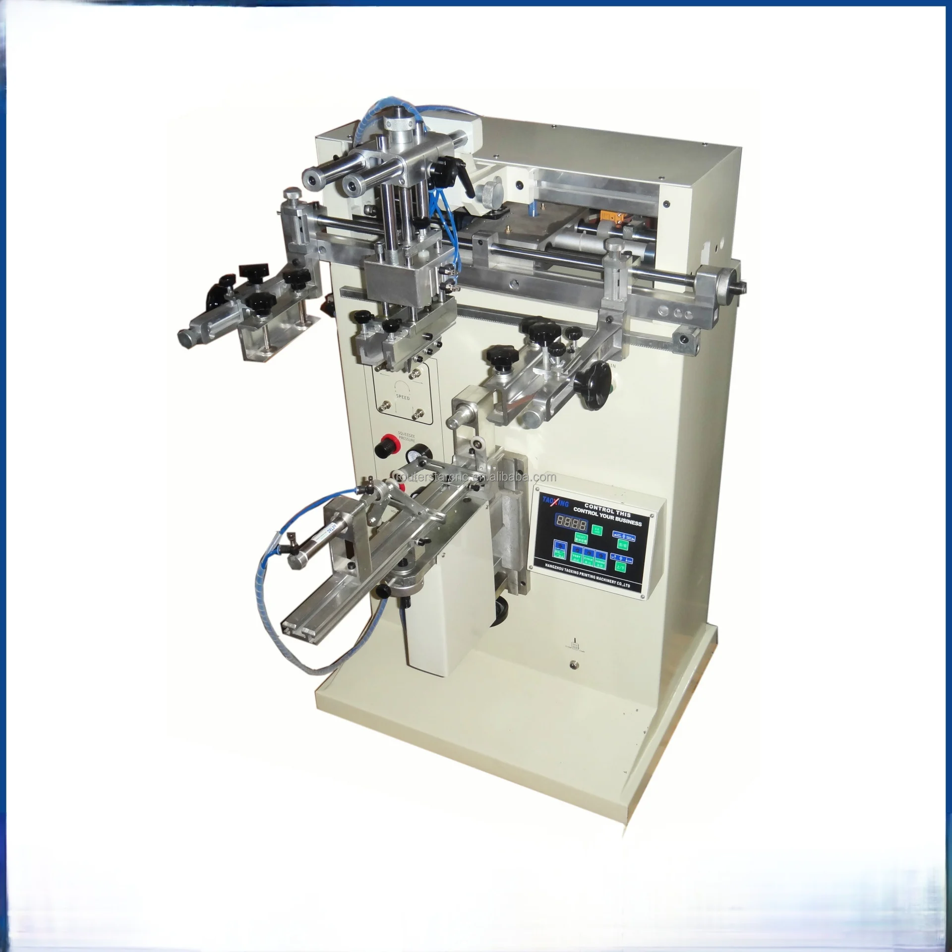 Half Automatic Screen Curved Printing Machine on Wood Drumstick