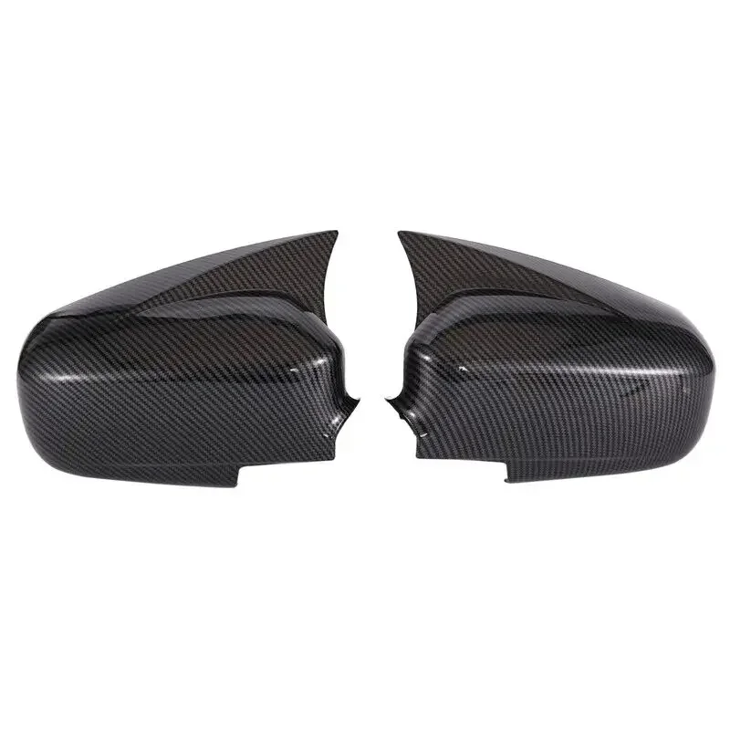 Fit For Honda Civic 2002 2003 2004 2005Rearview Side Mirror Cover  Wing Cap Door Rear View Case Trim Frame Sticker Carbon Fiber