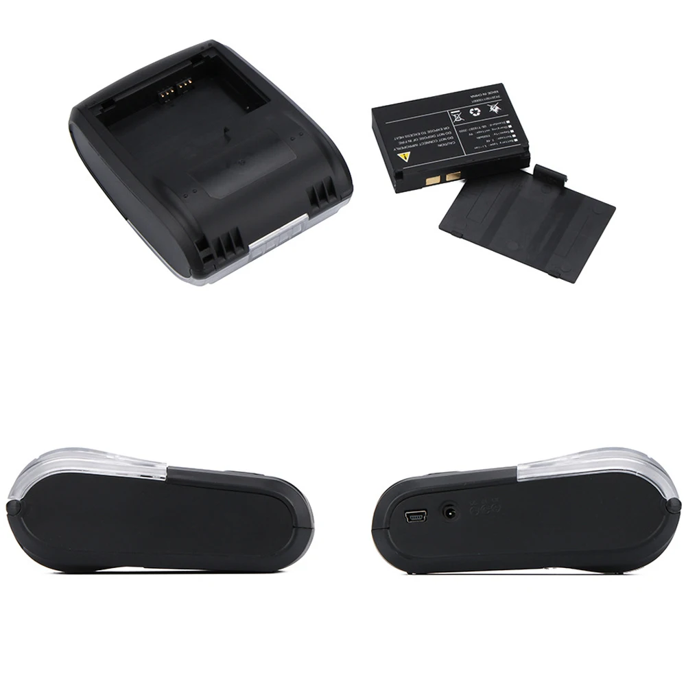 طابعة الإيصالات الحرارية المحمولة بتقنية البلوتوث مقاس 58 مم تدعم طابعات الورق التجارية لأنظمة Windows وAndroid وiOS