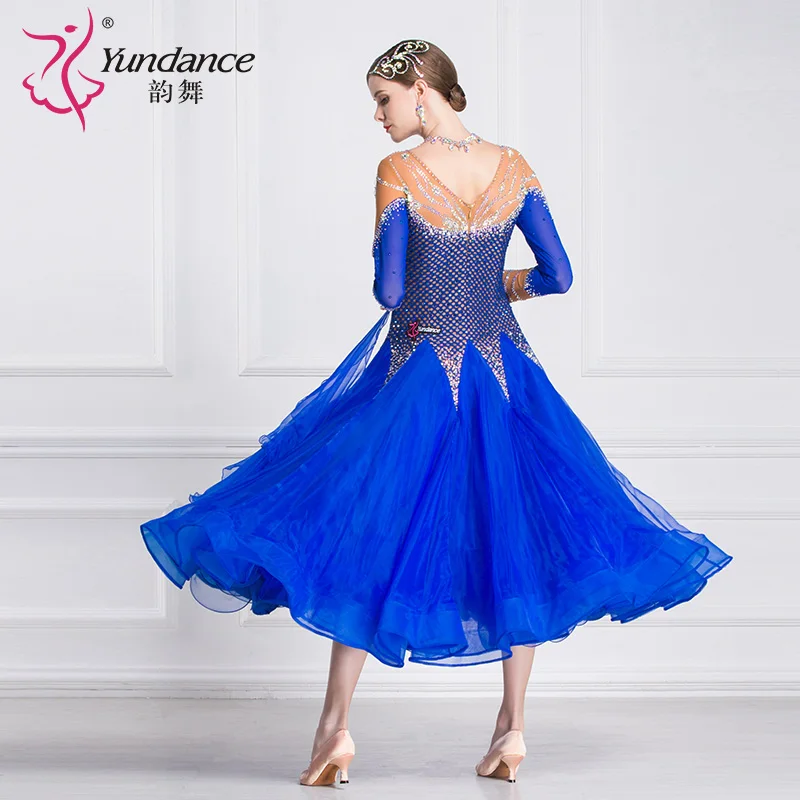 B-18405 New Plus Size Ballroom Dance Dresses High Quality Ballroom Dance Dress for Adult