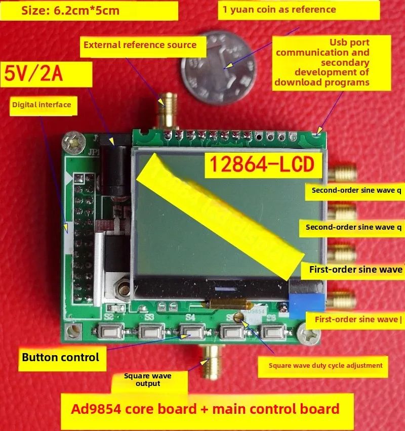 AD9854 Dds Module D…
