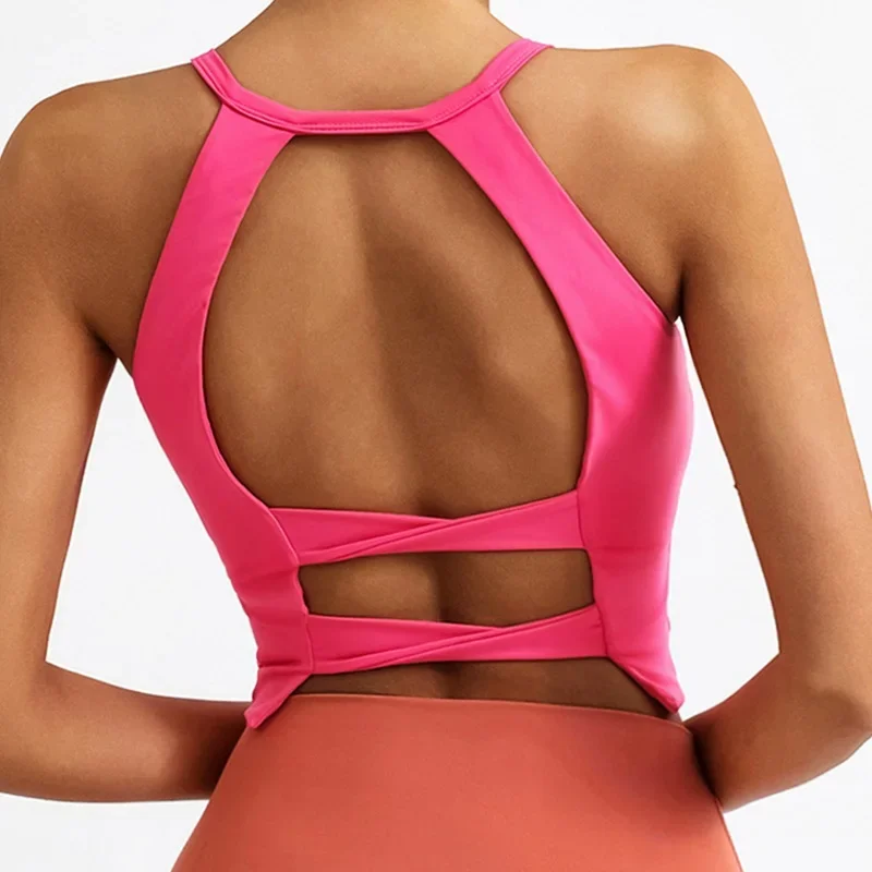 

Cloud Hide SEXY Girl Sports Bra Fitness Underwear Women Push Up Yoga Crop Top Bras Camis Energy Running Vest Gym Pilates Shirt