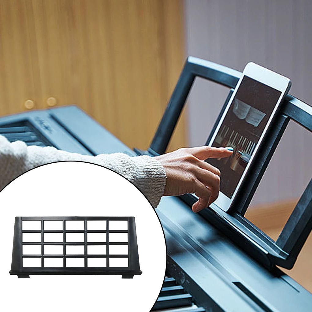 Heavy Duty Music Score Stand Electronic Organ Sheet Holder Book Stand Support Durable Piano Accessories Easy Installment