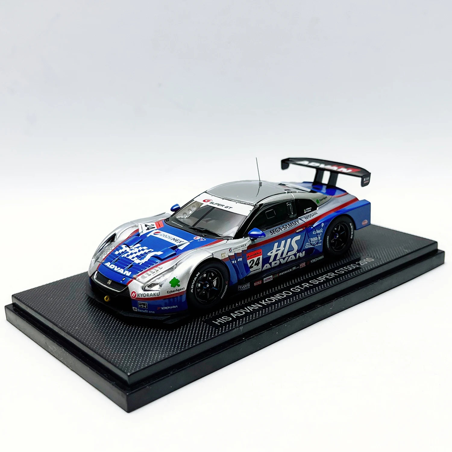 

EBBRO масштаб 1:43 литой под давлением сплав Nissan GTR SUPER GT 500 игрушечный гоночный автомобиль модель классический ностальгия подарок для взрослых сувенирный статический дисплей