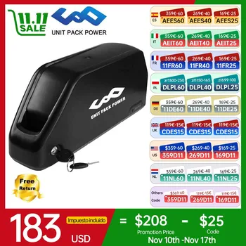 Polly 18650 21700 EBike Battery 48V 52V 25Ah 60V 36V 20Ah Electric Bicycle Bateria Pack for 2000W 1500W 1000W 500W 350W 250W