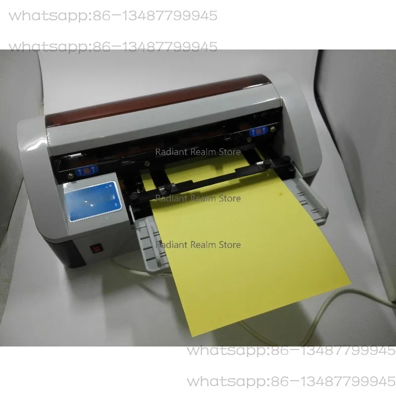 90 x 54 mm  , Desktop Semi-Automatic Business Name Card Cutter Cutting Machine 220V / 110V