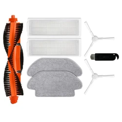 PROMOTION! For Xiaomi Robot Vacuum S10 S12 B106GL Main Side Brush Hepa Filter Mop Cloth Replacement Spare Parts Accessories