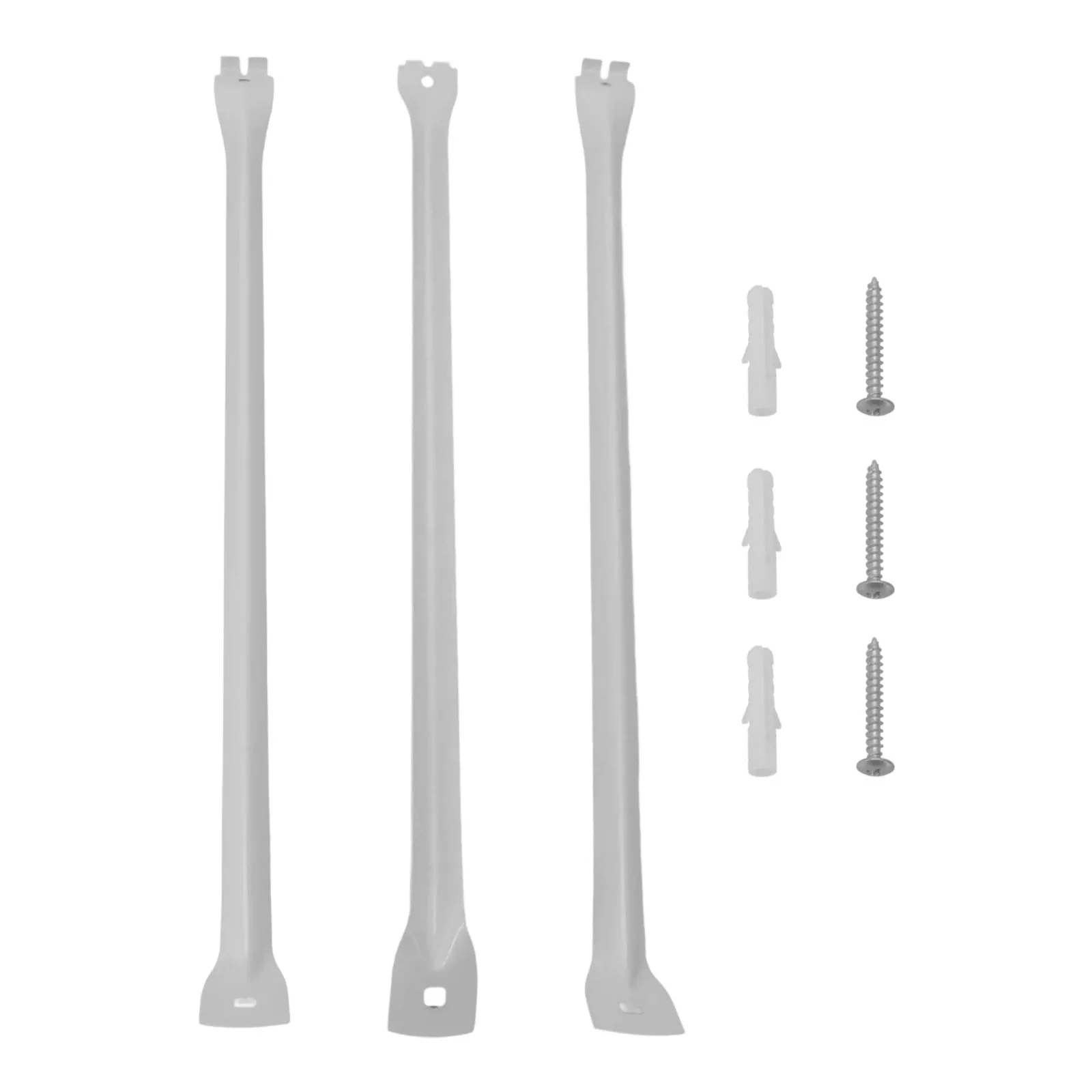 

17 Inch Brackets Shelving Support Brackets Cold-drawn Process Strength Elegant Bracket Design For Closet Shelving