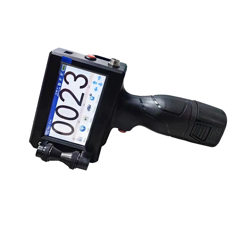 12.7mm Handheld Inkjet Printer Machine for Clothes Textile T-shirt Logo Pattern Text Printing Provided Automatic 600DPI