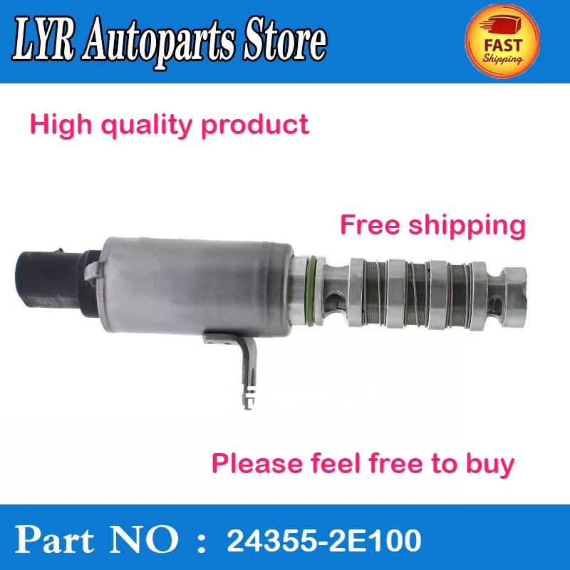 High quality For Fit Oil Control Valve VVT Solenoid 24355-2E100 243552E100 for Hyundai Elantra car accessories