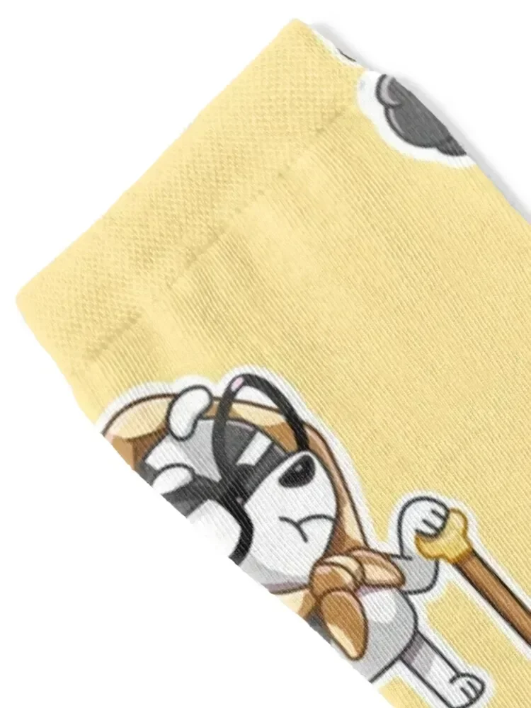 Cranky Granny Muffin Socks Rugby sport funny gift winter thermal Socks Woman Men's